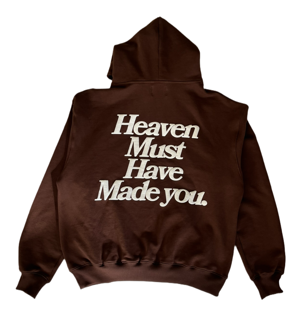Heaven Made brown hoodie